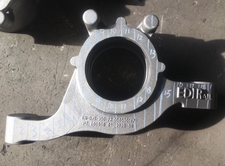 OEM Casca de embraiagem de trânsito ferroviário de ferro fundido de areia de alta qualidade GG25