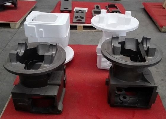 Peças de Ferro Fundido por Espuma Perdida OEM Carcaça de Transmissão para Empilhadeira com Pintura de Acabamento